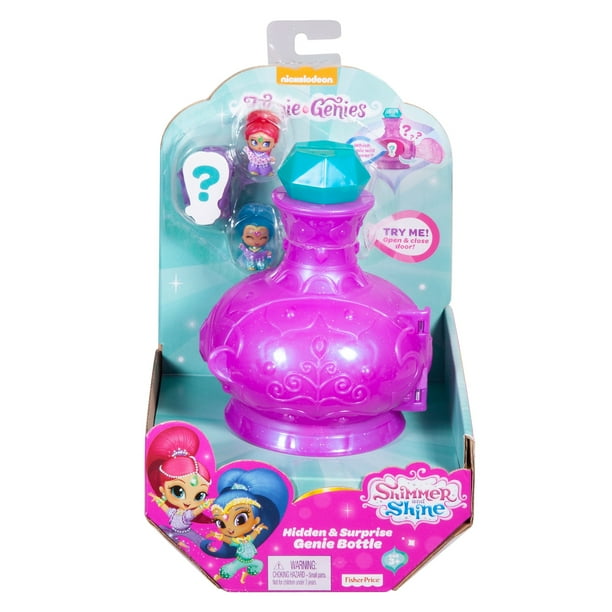 Fisher Price Nickelodeon Shimmer /& Shine Hidden /& Surprise Genie Bottle Figures